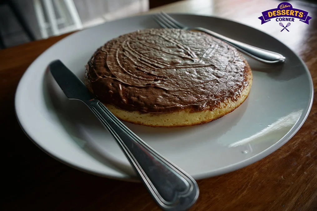 Pancakes With Chocolate Toppings